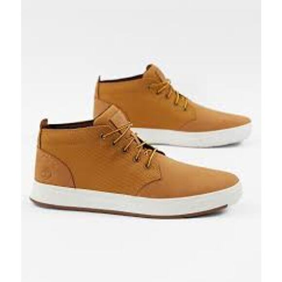 Timberland - Davis Square Chukka Shoes - Wheat Nubuck - Men's 10.5 - Picture 1 of 9